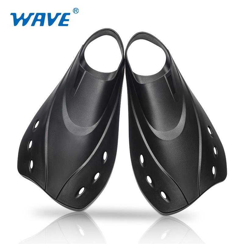 Adult Open-Heel TPR Swim Fins Freestyle Training Snorkeling Diving S M L XL Black