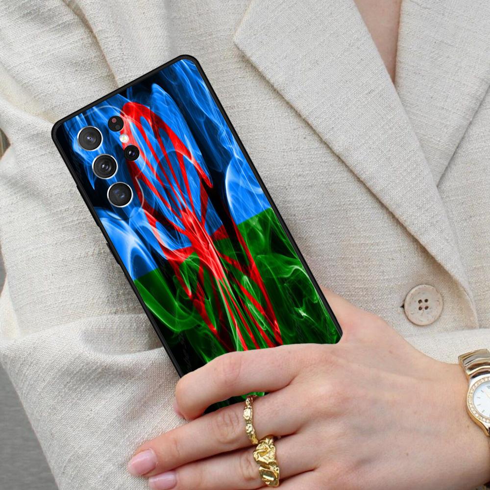 Gypsy Aromanian Romani Flag Cell Phone Case for Samsung Galaxy S26 Ultra S25 S24 S23 S22 S21 S20 Note10 Cover