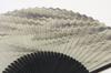 handcrafted by a Kyoto with fan case and paper box wave [Hasegawa] Men's Kyoto-style fan, artisan, (triangular pattern)