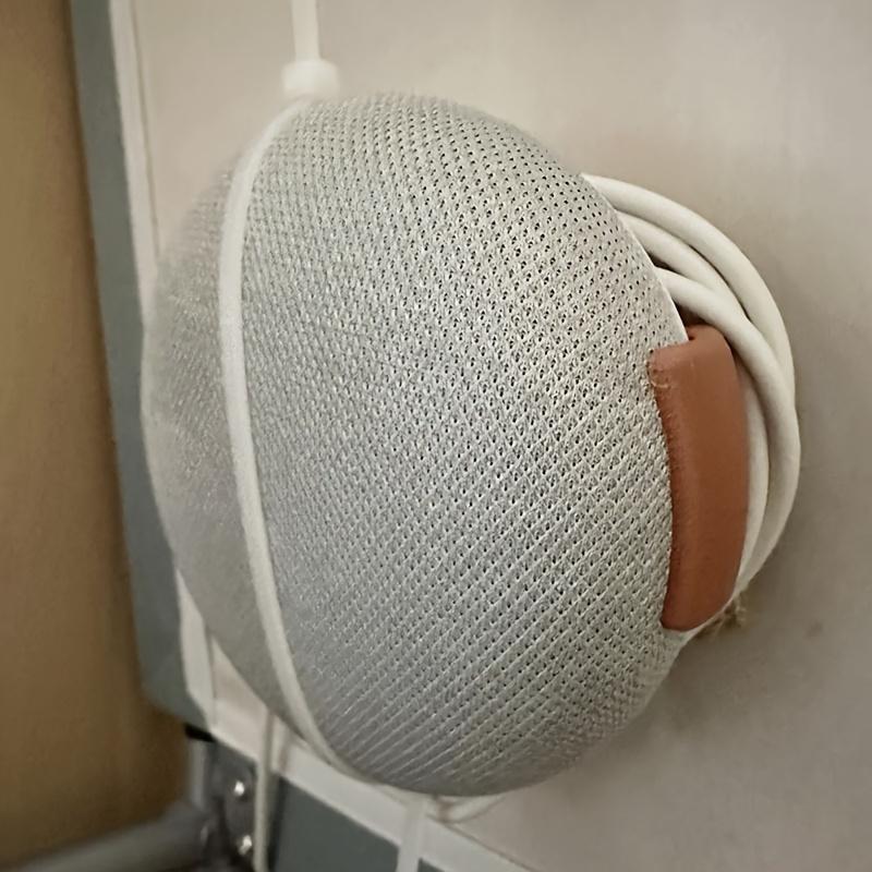 1pc Wall Mount Wall Storage Bracket for Google Nest Smart Speaker Mini Wall Mount Accessory Plastic Wall Bracket