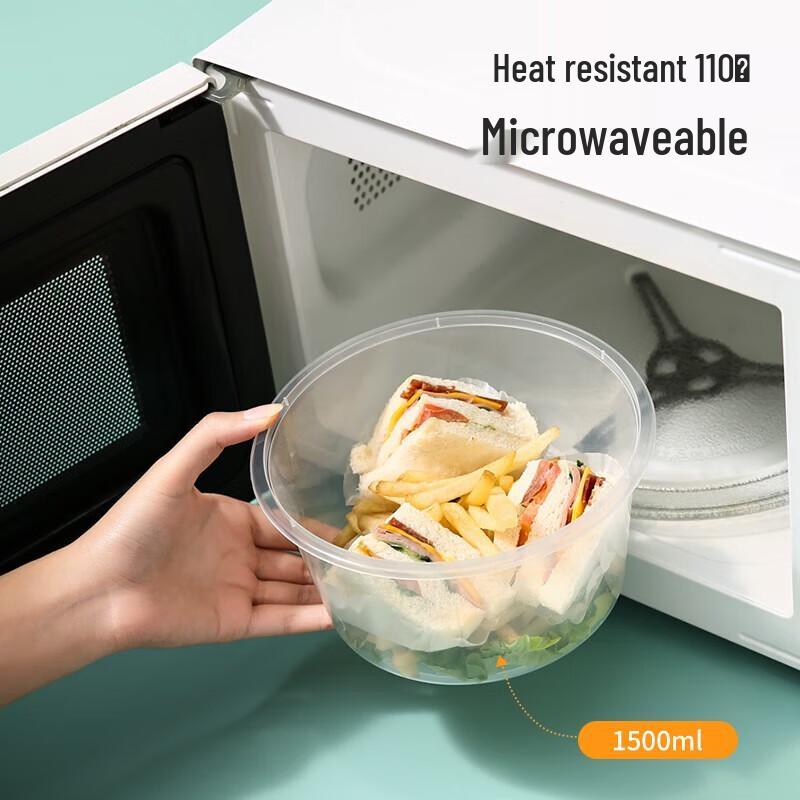 Meiliya Disposable Round Takeaway Bowls