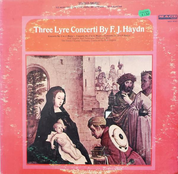 

LP Record KARL TROTZMULLER PAUL ANGERER VIE Haydn Three Lyre Concerti MXX9093 MACE RECORDS US Classical Used