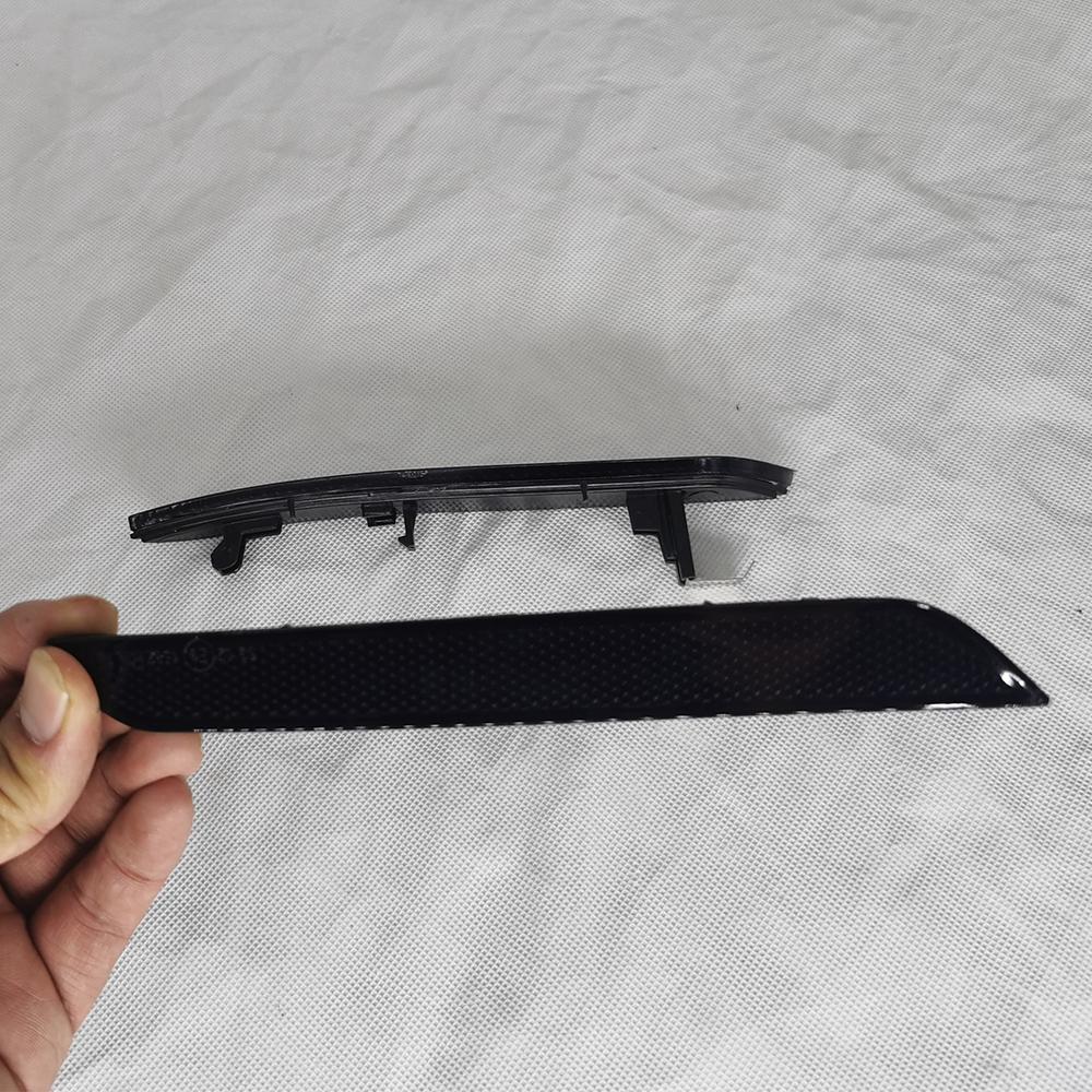 2Pcs Smoked Black Side logo reflector Front Bumper Side Marker Reflector Lamps For BMW E71 X6 2008-14 E70 X5M 2010-2013 China Mainland