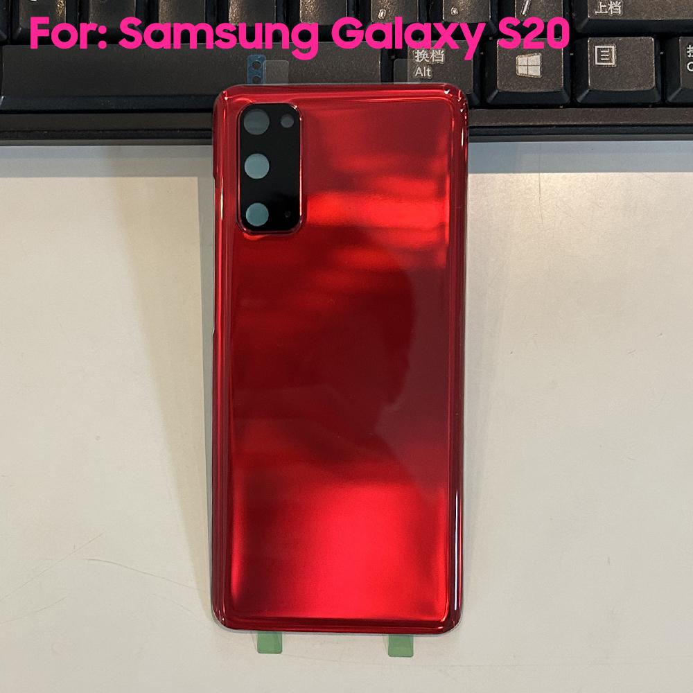 Back Cover Cases Battery Cover Housing For Samsung Galaxy S20 S20 Plus S20+ Back Rear Glass Case