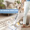 1500W Powerful Steam Cleaner 400ML Water Tank Carpet Electric Steam Mop Laminate Hardwood Detachable Floor Cleaning Device
