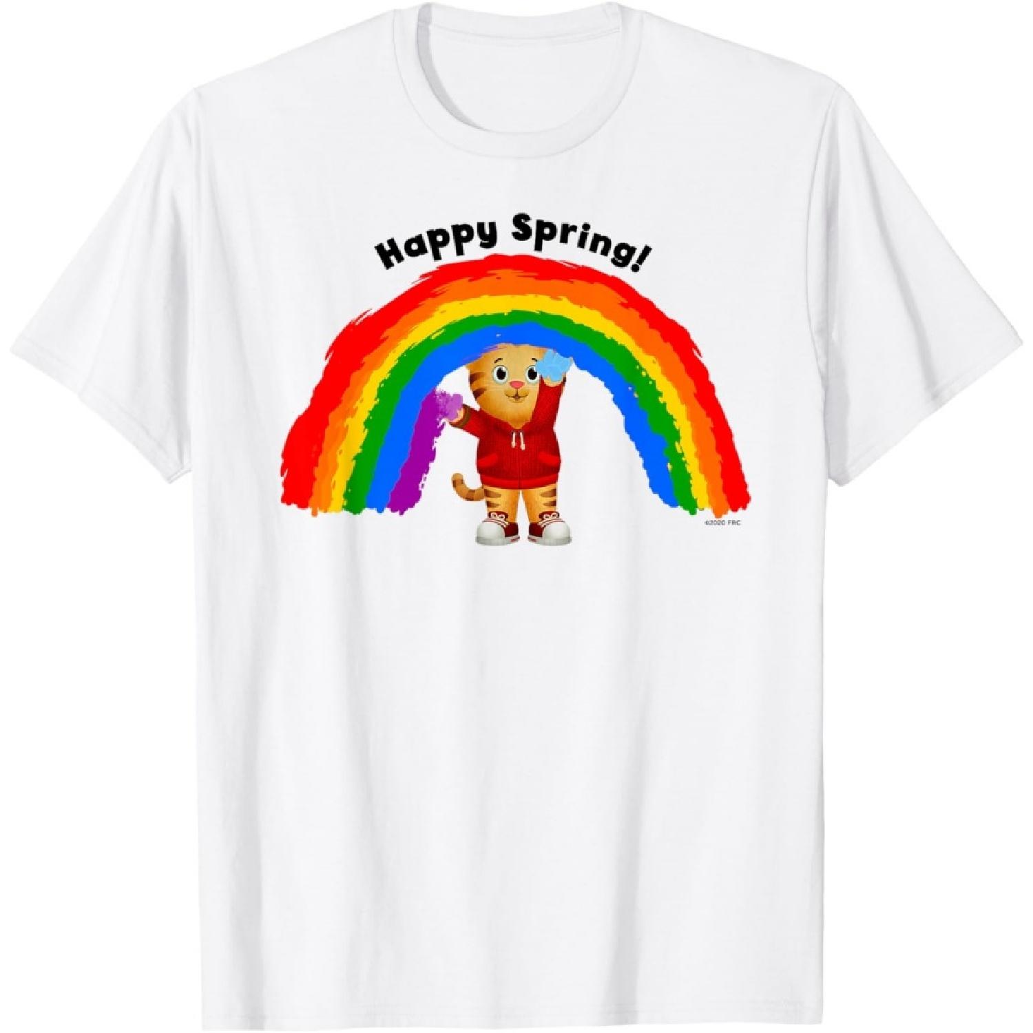 Daniel Tiger s Neighborhood_ Happy Spring! T-Shirt S
