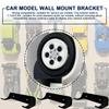 Car Wall Mount Toy Car Wall Bracket 12 PCS Wall Mount Storage Organizer Vertical Car Model Stand Floating Display Shelves for