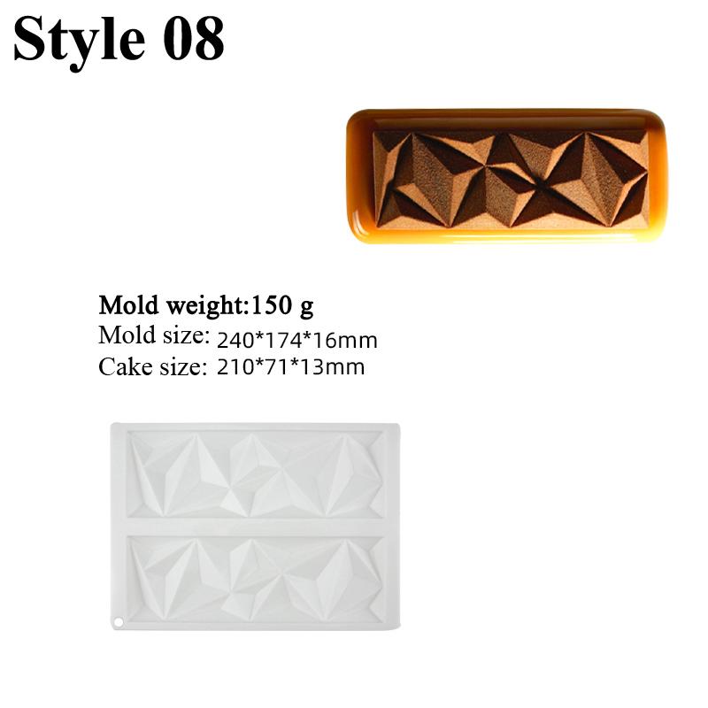 

Формы для торта круглые квадратные или прямоугольные текстуры силиконовые формы для выпечки французских десертов инструменты для украшения муссов