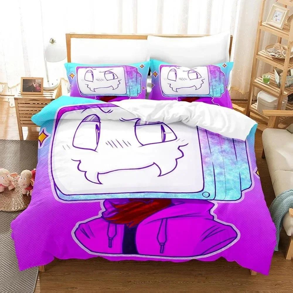 3D Anime Pyrocynical Bedding Set Single Twin Printed Bed Set With Pillowcase Bed Duvet Cover Single Double Queen Super King Size