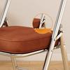 Foldable Office Chair Modern Ergonomic Computer Chairs Elegant Portable Backrest Chairs Relaxing Single Person Dining Chair