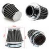 4PCS 60MM Tapered Air Intake Filter For Honda Suzuki Kawasaki Yamaha ATV BIKE