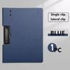 1pc A4 File Folders, Documents Organizer, Clipboard With Cover, A4 Paper Folder For Business & School, Stationery & Office Suppl