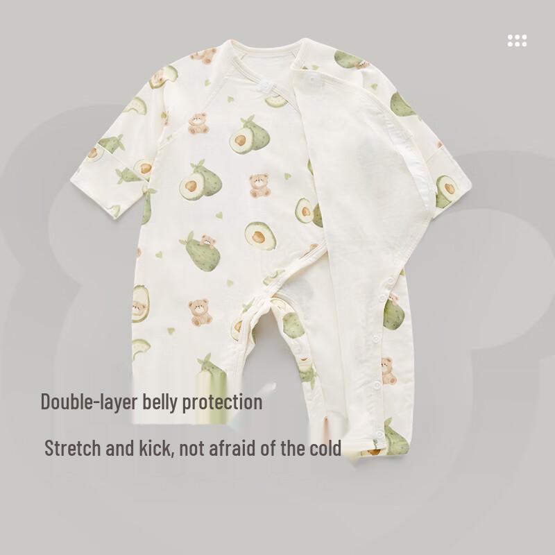 LABI Baby Unisex Summer Lightweight Tie-Strap Bodysuit