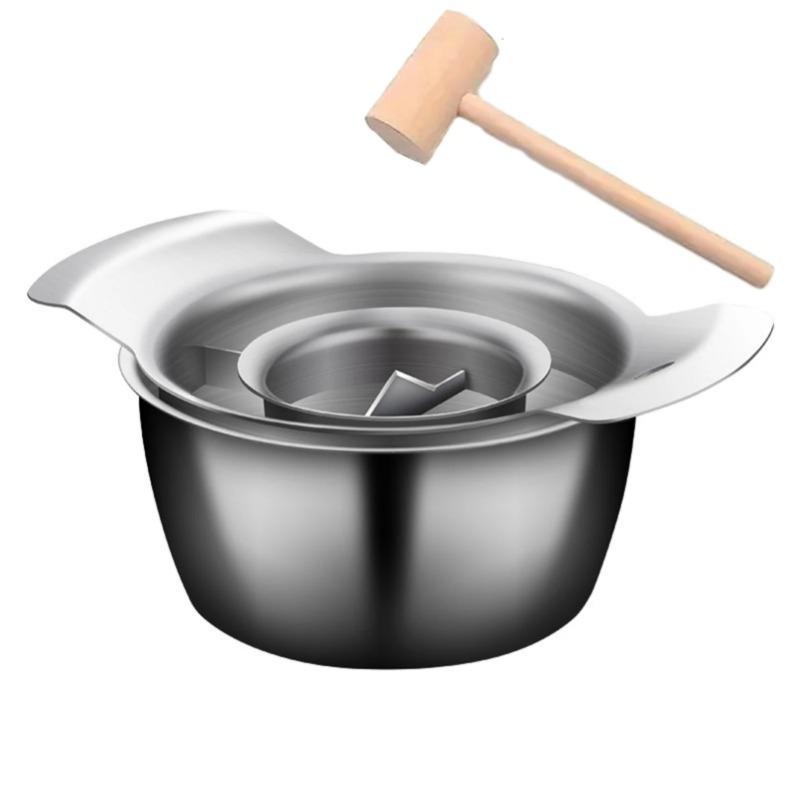 1 st Rostfritt Stål Granatäpple Skalare Fruktkött Separator Kök Frukt Grönsaksverktyg Snabb Skalare Fröborttagare Kökstillbehör