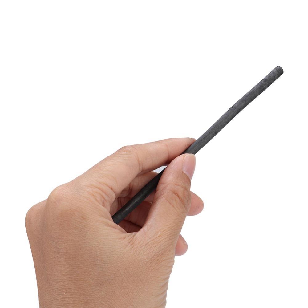 25PCS Four Types Charcoal Sticks Black Artist Charcoal Strips Quick Sketch Outlining