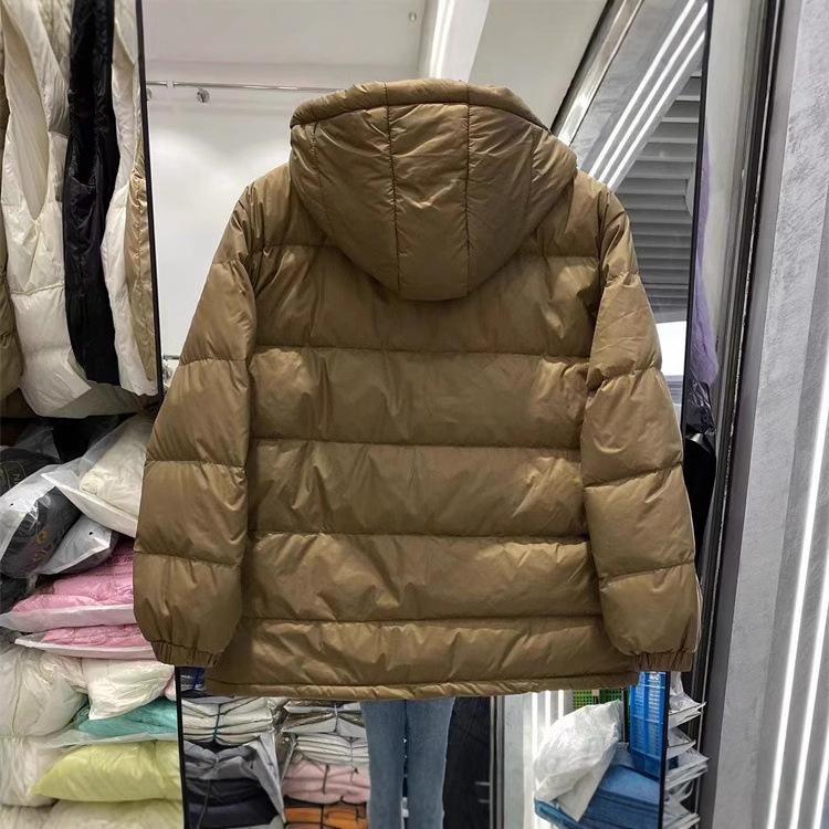 New autumn loose hooded winter thickened bread jacket jacket design sense short down jacket women