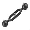 Aluminum Alloy Underwater Extension Arm Connector Butterfly Clamp Diving Camera Tray Lightweight for