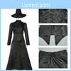 Stylish Glinda And Elphaba Witch Cosplay Costume For Stage Performance