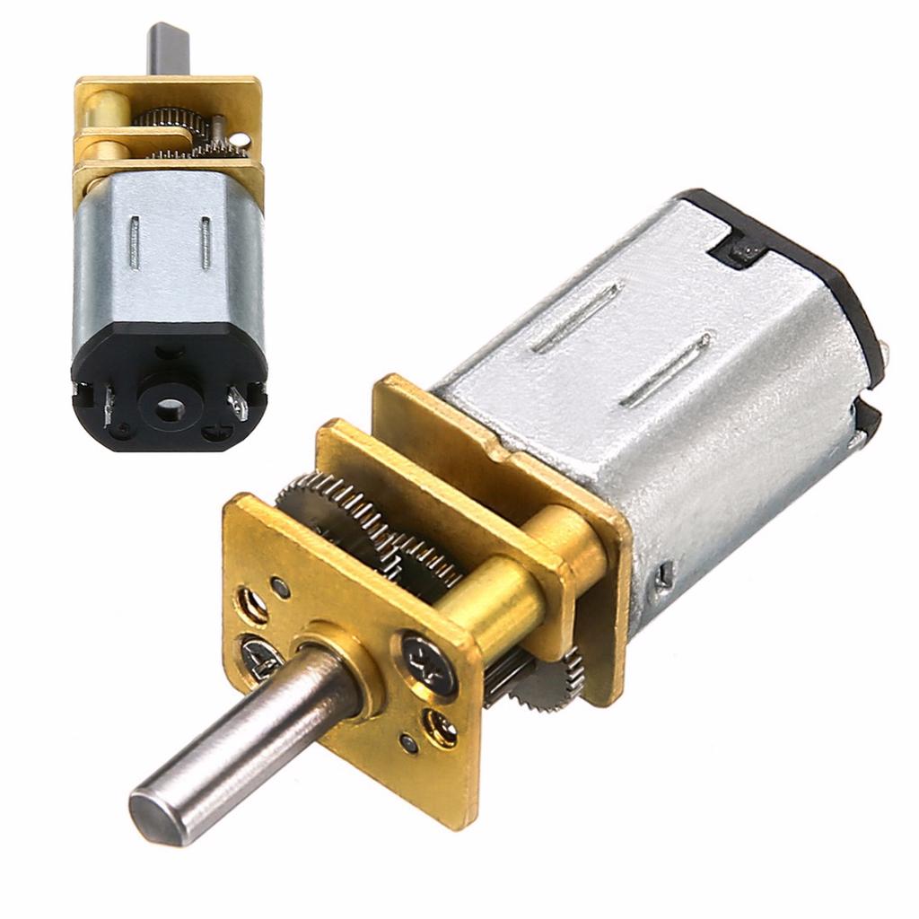 60RPM 6V 0.3A High Torque Mini Electric DC Geared Motor for Robot LW