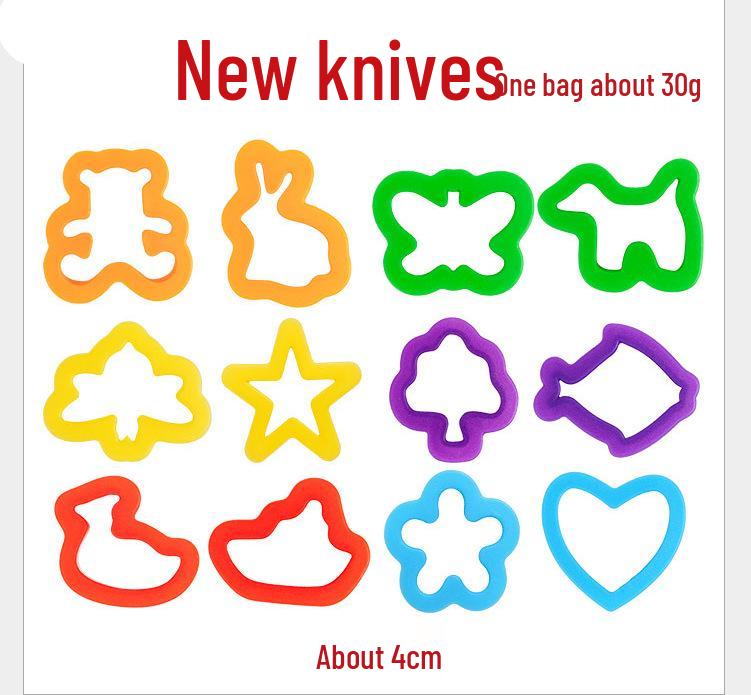 Children's DIY Color Clay Craft Kit: Includes Leather Clay, Glue Machine, Needle Cylinder, Noodle Maker, Dessert, Cake, and Bread Making Tools.