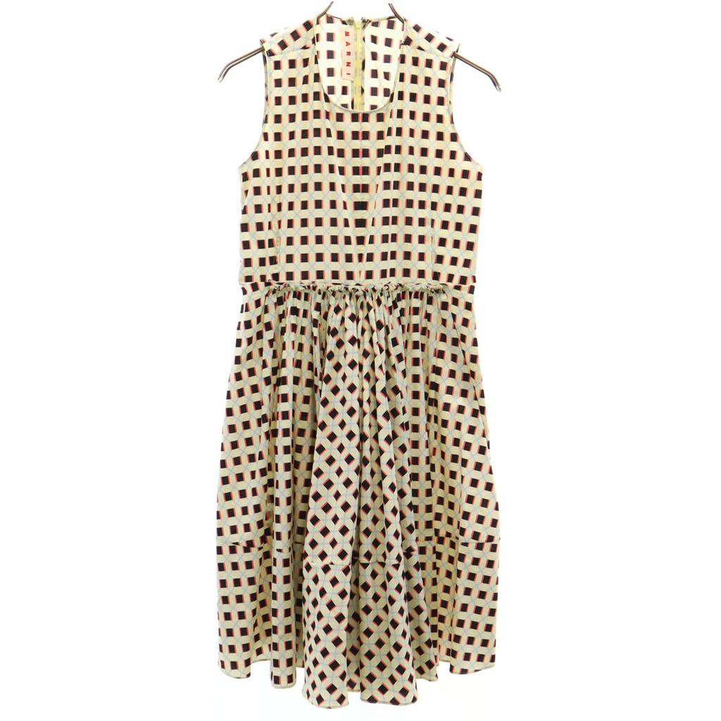 MARNI made in Italy Overall handle No sleeve one piece 38 Light yellow Women Used