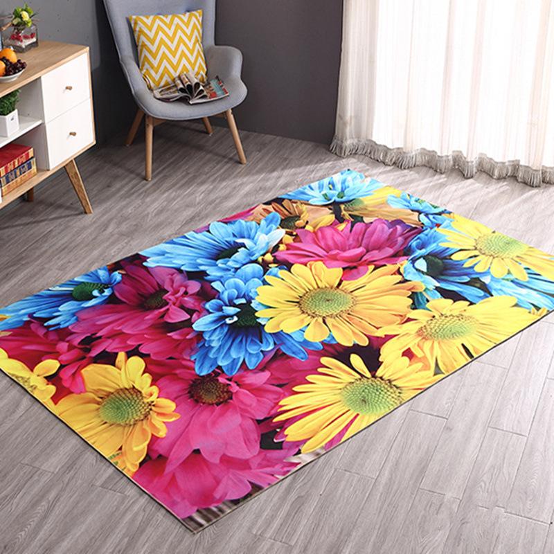 

3D пляжный коврик для спальни с морским принтом, коврик для кухни, суперабсорбирующий коврик для ванной, летний декоративный коврик 80*120cm