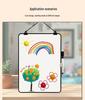 Wall-mounted Mini Double-sided Magnetic Children's Whiteboard - Erasable Writing and Drawing Blackboard
