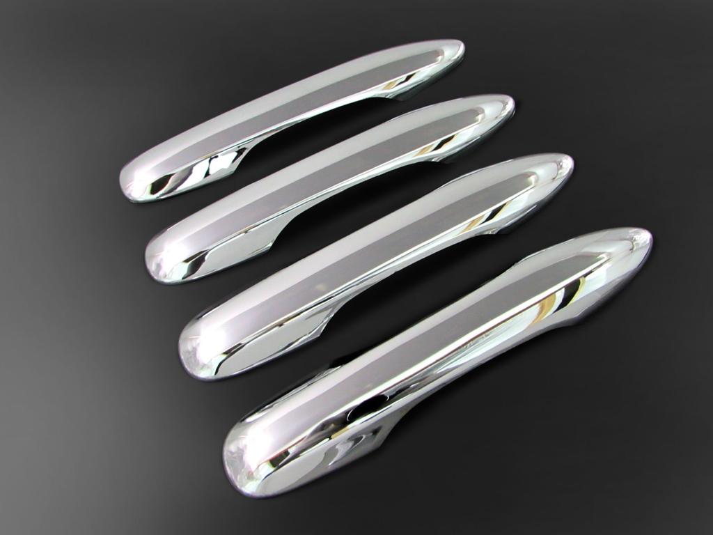 BRIGHTZ Prius 50 51 55 Chrome Door Handle Cover Knob ZVW50 ZVW51 ZVW55 ZVW W50 W51 W55 [PRIUS50-NOBU-FS-A4B0C0]