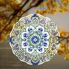 2D Pomona Kinetic Wind Spinner for Garden Outdoor Decor Weatherproof Metal Windmill No Power Needed Easy Installation