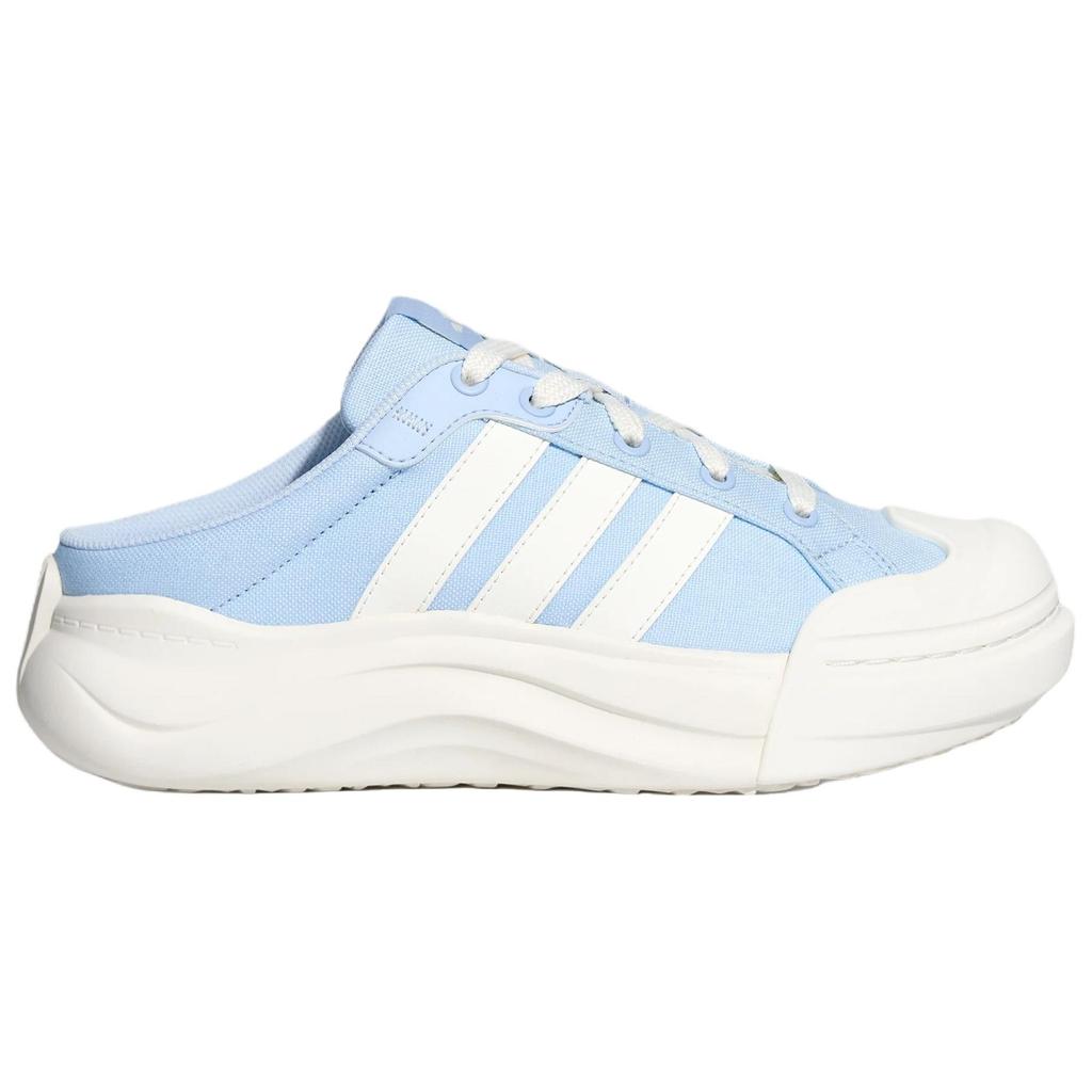 Adidas Maxxcourt Mule Comfortable Fit Big Toe Shoes Non-Slip Closed-Toe Slippers Women slippers Crystal-Blue LA4476