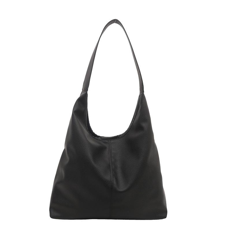 Fashionable Everyday Tote Bag For Women Spacious And Stylish Pu Bag Available In Black Khaki Brown