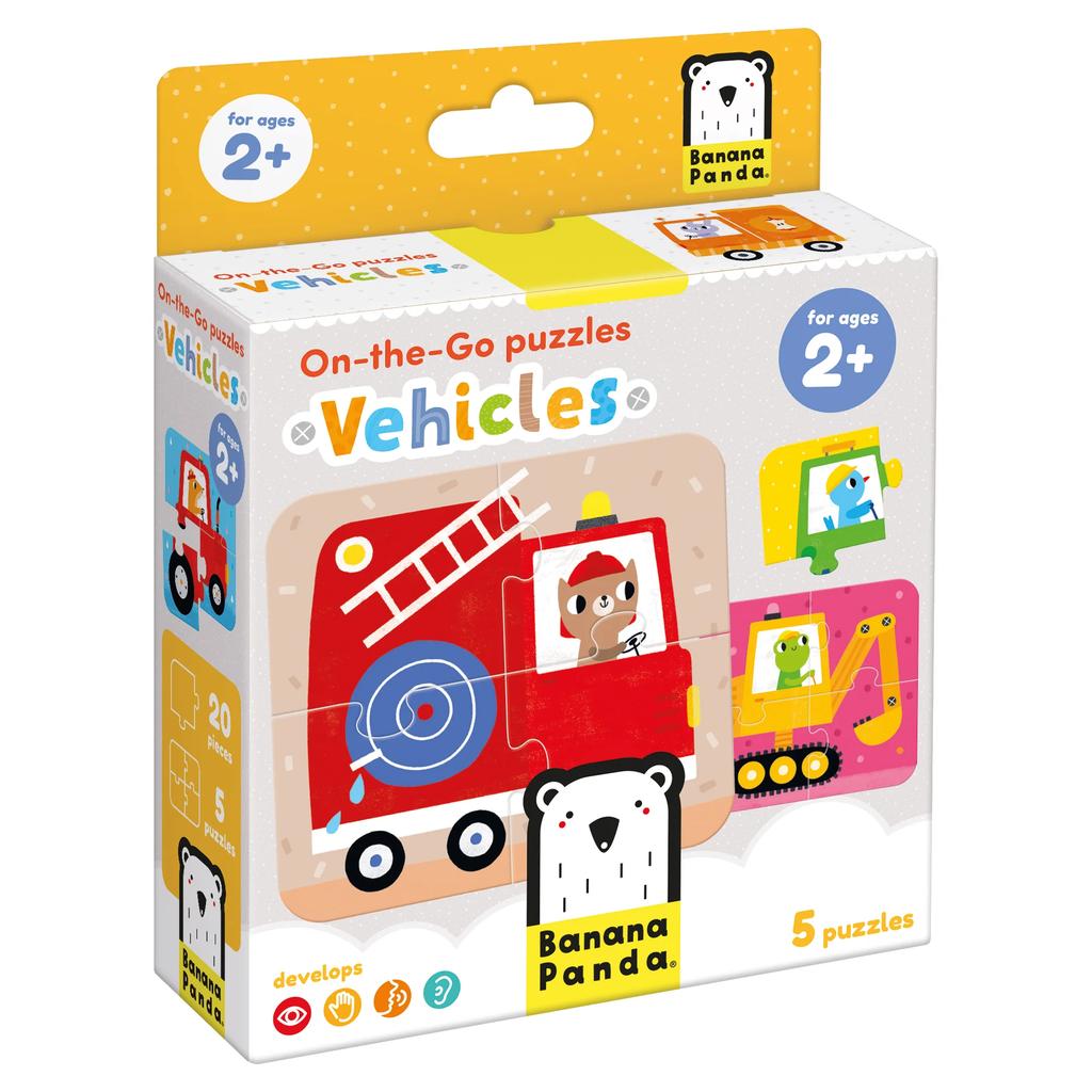 On-the-Go Puzzles. Vehicles 2+