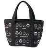 Skater Denim Cooler Bag with Cork Pocket, Tote Bag, Lunch Bag, Snoopy & Friends, KBCO3-A