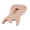 Unfinished Electric Guitar Barrel Mahogany DIY Professional Electric Guitar Body Replacement Blank GSB09