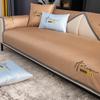 Sofa Cushion Summer Non-Slip Summer Mat Simple Modern Cool Pad Letter Embroidered Sofa Cover Cover Cloth Thickened