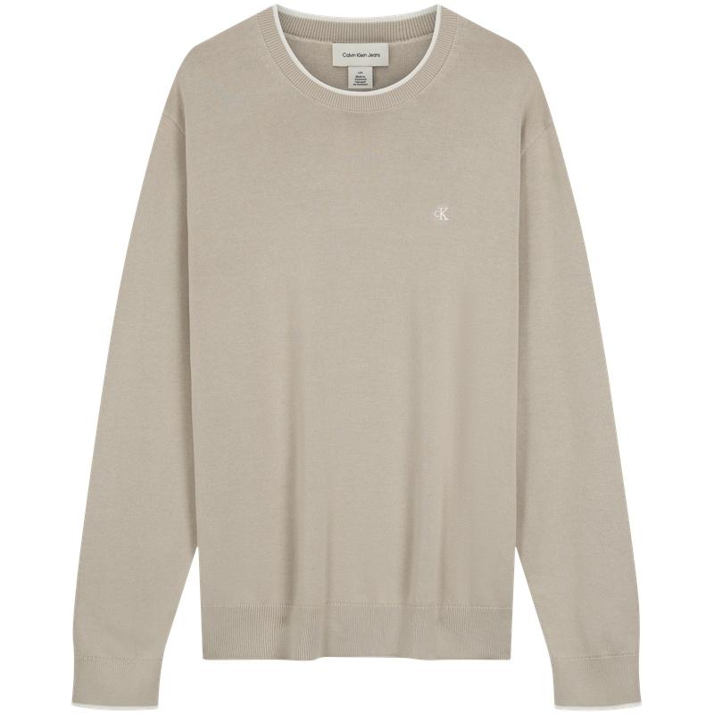 Calvin Klein Knitwear Men's Crew Neck Moderate Base Layer 4RD396G