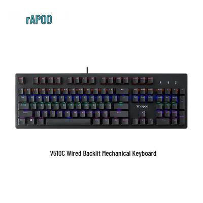 Rapoo V510C Wired Backlit Mechanical Keyboard