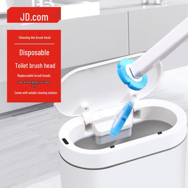 Jingdong Jingzao Легкие одноразовые сменные насадки для туалетного ершика