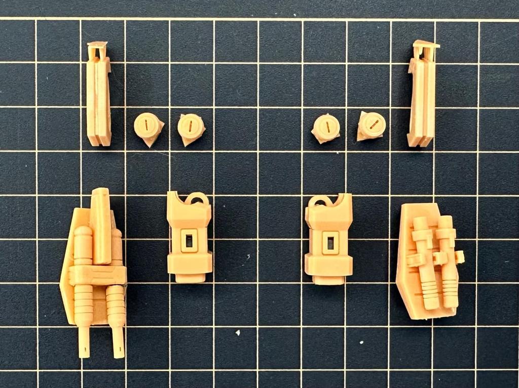 HG 1/144 FA-78[G] Full Armor Gundam[G] Custom MS Detail-Up Parts, 3D Printer PLA [Parallel Import]