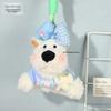 Adorable West Highland Terrier Plush Pendant with Bow Tie - Perfect Dog Lover's Gift