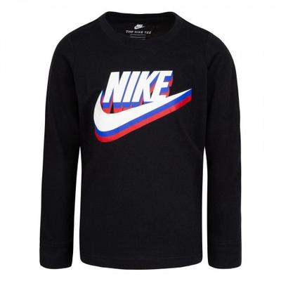 Childrens/Kids Logo Long-Sleeved T-Shirt