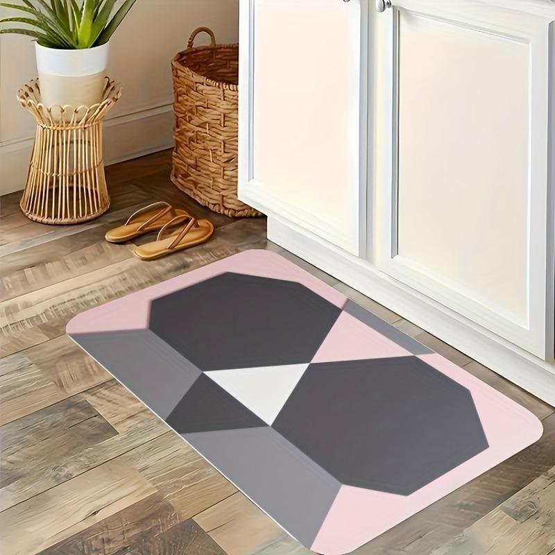 1 Stück Alphabet Safari Küchenteppich Rutschfeste Fußmatte Pop-Design Badezimmerteppich Badematte Teppich für Zuhause Spüle Wäsche Dekoration