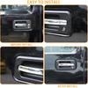 Fit for Hummer H2 2003-2009 Door Handle Cover, ABS Exterior Door Handle Protector Trim Frame Cover, 4PCS (Matte Black)