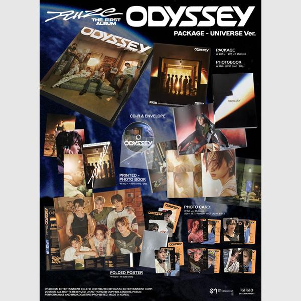 (+shop gift) RIIZE - 1ST ALBUM [ODYSSEY] (PACKAGE Ver.) [Random Version]