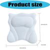 Premium Bath Pillow With net Fabric And Firm Suction Cups For Adults And Children