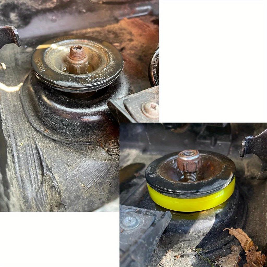 4 Stk Bil Fjærben Toppfeste Tower Suspension Styring Støtdempende lagerskive