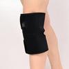 3 in 1 Heated Knee Wrap Black 6-speed Adjustable Vibrations Electric Heating Massager Breathable Sore Muscle Recovery 3-speed Temperature Regulation