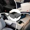 1 Pc Car Armrest Cushion With Cup Holder Car Armrest Elbow Height Pad Side Extension Cushion For Car SUVs Trucks