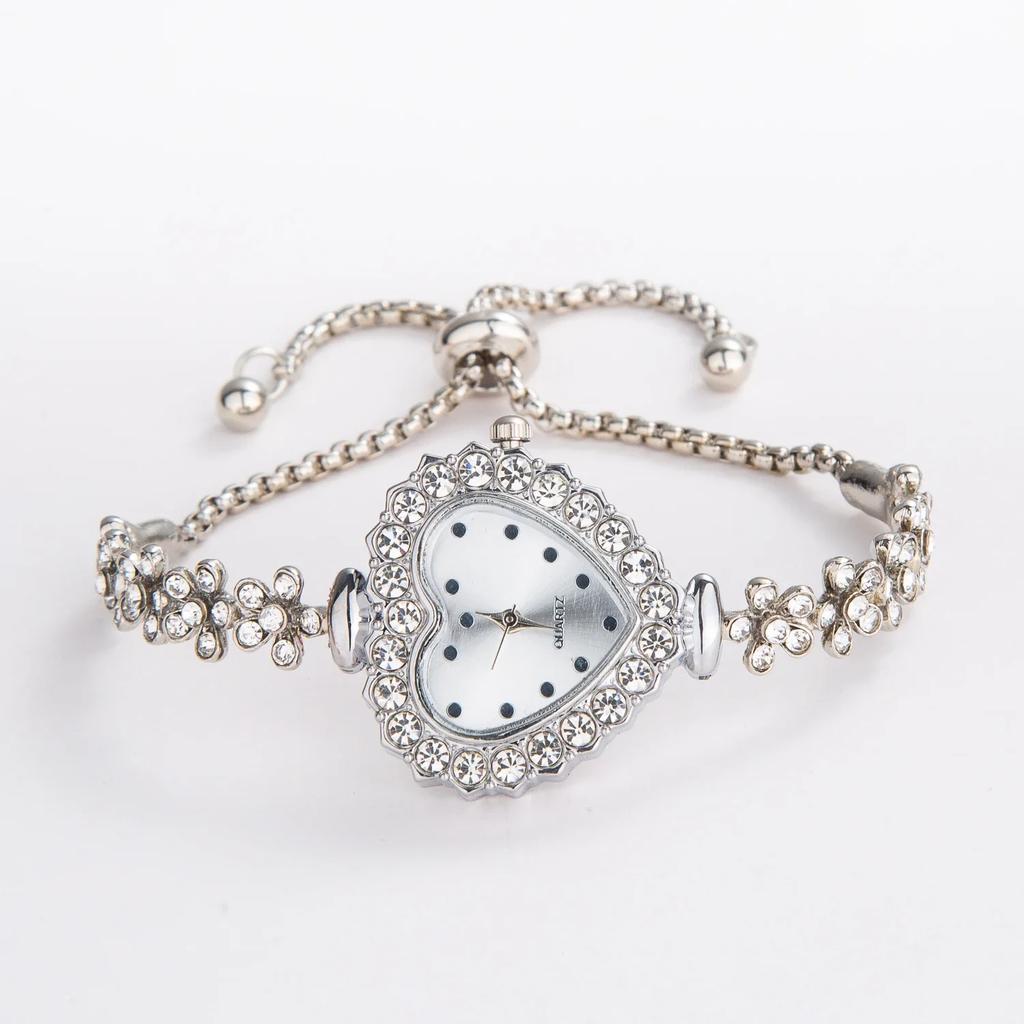 Luxury Crystal Women Bracelet Watches Top Brand Fashion Diamond Ladies Quartz Watch Steel Female Wristwatch Montre Femme