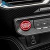 Real Hard Carbon Fiber Sticker For Ford Mustang GT 2025 2025 LHD RHD Car Start Engine Stop Button Button Panel Interior Trim